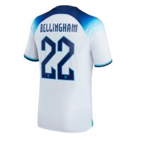 Fotbalové Dres Anglie Jude Bellingham #22 Domácí MS 2022 Krátký Rukáv